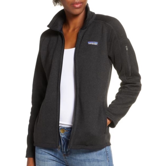 patagonia black better sweater